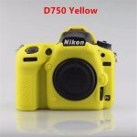 Etui en silicone souple pour appareil photo reflex numrique, housse pour nikon d750, danalys, dplaquing ...