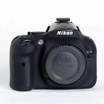 Etui en silicone souple pour appareil photo reflex numrique nikon, housse de protection, sac en caoutchouc, ...