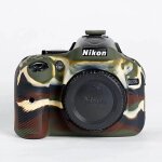 Etui en silicone souple pour appareil photo reflex numrique nikon, housse de protection, sac en caoutchouc, ...