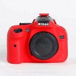 Etui en silicone souple pour appareil photo reflex numrique nikon, housse de protection, sac en caoutchouc, ...