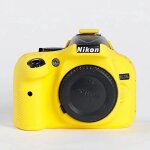Etui en silicone souple pour appareil photo reflex numrique nikon, housse de protection, sac en caoutchouc, ...