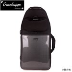 Etui standard en cuir pu pour instruments a vent, sac basson noir, sr