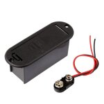 Etui de support de batterie 9v pour micro de guitare active basse