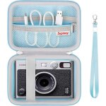Etui de transport rigide pour appareil photo instantan fujifilm instax mini evo - avec poche en maille ...