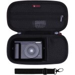 Etui de transport rigide compatible canon powershot g7 x / sony rx100 vii / aoregre dc218l / koasdvs ...