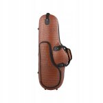Etui de transport en tissu oxford pour saxophone alto avec poche pour saxophone, marron