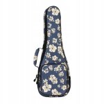 Etui de transport pour ukull de voyage, ukull de concert professionnel 23 pouces, bleu
