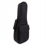 Etui pour ukull epais et rglable, rembourr, 21 pouces, noir