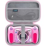Etui de voyage rigide housse cas pour vtech kidizoom duo / twist appareil photo (rose) Etui de voyage rigide housse cas pour vtech kidizoom duo / twist appareil photo (rose)
