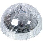 Eurolite demi boule  facettes motorise 40 centimtres (argent)