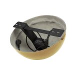 Eurolite demi boule  facettes motorise 40 centimtres (dor)