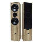 Evidence acoustics ea700 - wood - paire d'enceintes colonne hifi / home - cin�ma - bass reflex 3 voies ...