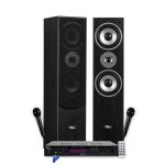 Evidence acoustics pack karaok� star5 colonnes hifi 1000w pmpo ampli 2x50w bluetooth usb fm 2 micros