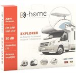 - explorer - antenne tv pour caravane, avec amplificateur 20db. antenne tv caravane et vhicules de loisirs. ...