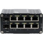 Exsys gmbh mini 8 + 2 - port industrial gigabit switch, web - managed (ex - 62035m - sfp)