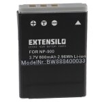 Extensilo 1x batterie compatible avec minolta dimage e40, e50 appareil photo, reflex numérique (800mah, ... Extensilo 1x batterie compatible avec minolta dimage e40, e50 appareil photo, reflex numérique (800mah, ...