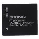 Extensilo batterie compatible avec panasonic lumix dmc - fp8n, dmc - fp8p, dmc - fp8r, dmc - fp8a, dmc ...