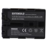 Extensilo 1x batterie remplacement pour sony np - fm30, np - fm50, np - fm70, np - fm55h pour appareil ...