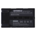 Extensilo 1x batterie compatible avec samsung sc - d351, sc - d352, sc - d353, sc - d354, sc - d355 appareil ...