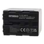 Extensilo batterie remplacement pour sony np - fm55h, np - qm51, np - fm91, np - fm90, np - fm70, np ...