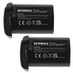 Extensilo 2x batteries remplacement pour canon lp - e4, lp - e4n pour appareil photo, reflex num�rique ...