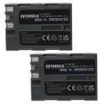 Extensilo 2x batteries remplacement pour fujifilm bc - 150, np - 150 pour appareil photo, reflex numrique ...