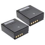 Extensilo 2x batteries remplacement pour olympus blh - 1 pour appareil photo, reflex numrique (2000mah, ...