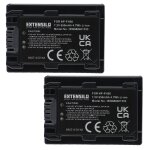 Extensilo 2x batteries remplacement pour sony np - fh70, np - fh100, np - fh50, np - fh40 pour appareil ... Extensilo 2x batteries remplacement pour sony np - fh70, np - fh100, np - fh50, np - fh40 pour appareil ...