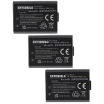 Extensilo 3x batteries compatible avec canon eos 2000d, 4000d, 1200d, 1100d, 1300d appareil photo, reflex ... Extensilo 3x batteries compatible avec canon eos 2000d, 4000d, 1200d, 1100d, 1300d appareil photo, reflex ...