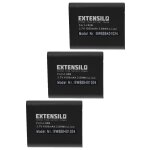 Extensilo 3x batteries compatible avec olympus stylus xz - 2 ihs, xz - 2 appareil photo, reflex numrique ...