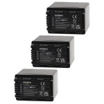 Extensilo 3x batteries compatible avec panasonic sdr - s50, sdr - h85s, sdr - s50a, sdr - s50k appareil ... Extensilo 3x batteries compatible avec panasonic sdr - s50, sdr - h85s, sdr - s50a, sdr - s50k appareil ...
