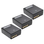 Extensilo 3x batteries remplacement pour olympus blh - 1 pour appareil photo, reflex numrique (2000mah, ...