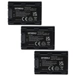 Extensilo 3x batteries remplacement pour sony np - fh70, np - fh100, np - fh50, np - fh40 pour appareil ... Extensilo 3x batteries remplacement pour sony np - fh70, np - fh100, np - fh50, np - fh40 pour appareil ...
