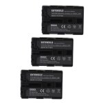 Extensilo 3x batterie remplacement pour sony np - fm55h, np - fm91, np - fm90, np - fm70, np - fm50, ...