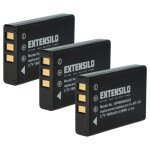 Extensilo 3x batterie remplacement pour toshiba px1657e - 1brs, px1657, pa3791u - 1cam, pa3790u - 1cam ...