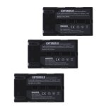 Extensilo 3x batteries compatible avec samsung vp - d351i, vp - d352, vp - d352i, vp - d353 appareil ...