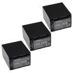 Extensilo 3x batteries compatible avec sony dcr - sx41e, dcr - sx33e, dcr - sx34e, dcr - sx40e appareil ...