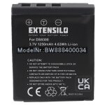 Extensilo batterie compatible avec acer cr - 8530, cp - 8531 appareil photo (1250mah, 3, 7v, li - ion) ...