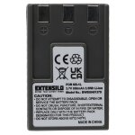 Extensilo batterie compatible avec canon digital ixus 500, 400, 430, v, 300, 330 appareil photo, reflex ...