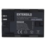 Extensilo batterie compatible avec canon eos 6d mark ii, 70d, 5ds r, 6d, 7d, 60da, 60d appareil photo, ...