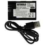 Extensilo batterie compatible avec canon eos 6d mark ii, 5ds, 5ds r, 6d, 5d mark iii, 5d mark ii, 60da, ...