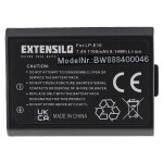 Extensilo batterie compatible avec canon eos kiss x90, rebel 1300d, kiss x50, kiss x70 appareil photo, ...