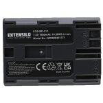 Extensilo batterie compatible avec canon fv - 100, fv200, fv30, fv300, fv40, fv300 kit appareil photo, ...