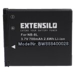 Extensilo batterie compatible avec canon powershot a2200, a3000 is, a3000is, a3100is appareil photo, ...