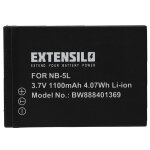 Extensilo batterie compatible avec canon powershot sd700, sd800, sd900, sd900ti, s100 appareil photo, ...