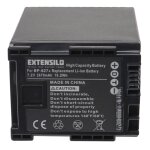 Extensilo batterie compatible avec canon vixia hfs30, hf s20, hg20, hg21, hf s30, hf s21, hf s200 camra ...