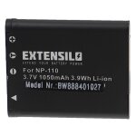 Extensilo batterie compatible avec casio exilim zoom ex - z2000rd, ex - z2000sr, ex - z2000vt appareil ...