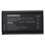 Extensilo batterie compatible avec panasonic lumix dc - s1, dc - s1r, s1, s1r appareil photo, reflex ...