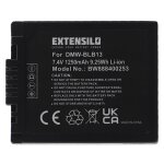 Extensilo batterie compatible avec panasonic lumix dmc - g1keg - r, dmc - g1weg - a, dmc - g1r, dmc - ...