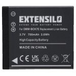 Extensilo batterie compatible avec panasonic lumix dmc - s2p, dmc - s2v, dmc - s3, dmc - s3a appareil ...